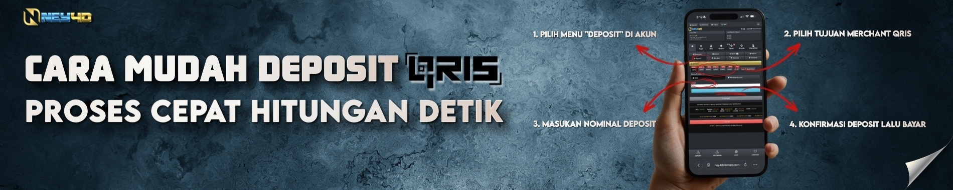 DEPOSIT MUDAH QRIS